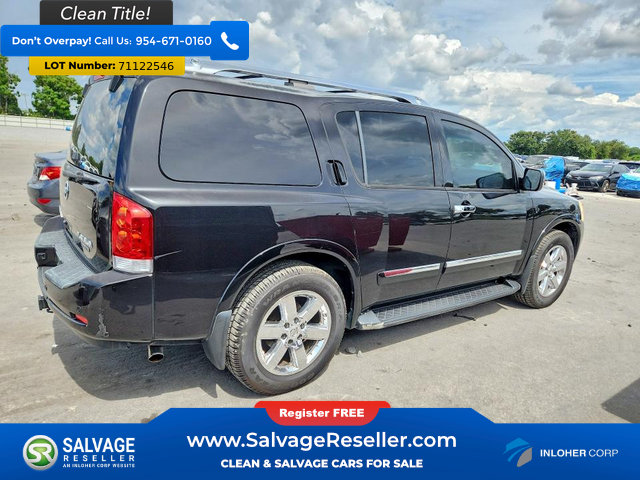 Used 2010 Nissan Armada Platinum w/ Captain Seat Pkg RWD image 4
