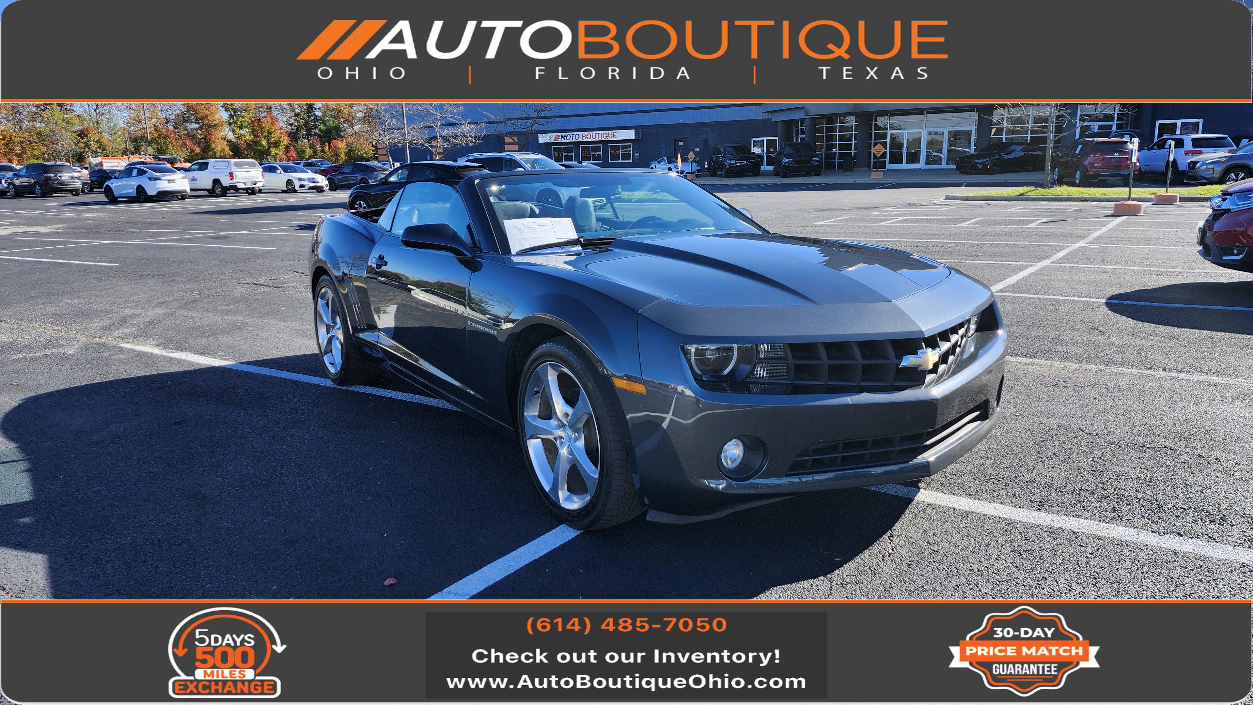 Used 2013 Chevrolet Camaro LT w/ RS Package image 1
