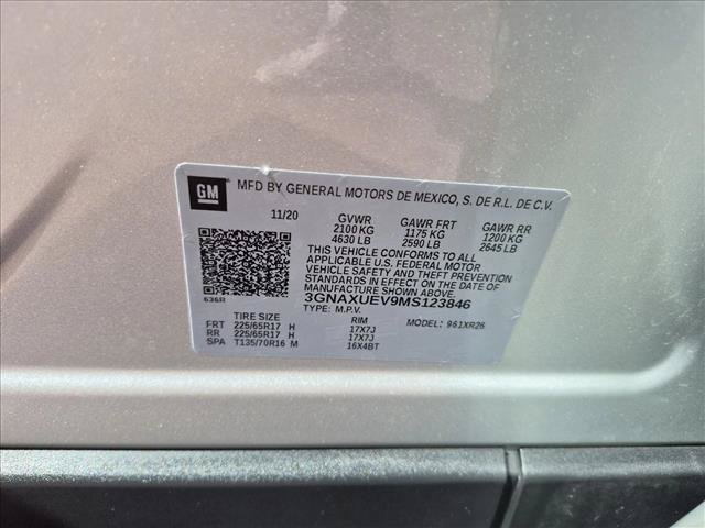Used 2021 Chevrolet Equinox LT AWD/4WD image 24