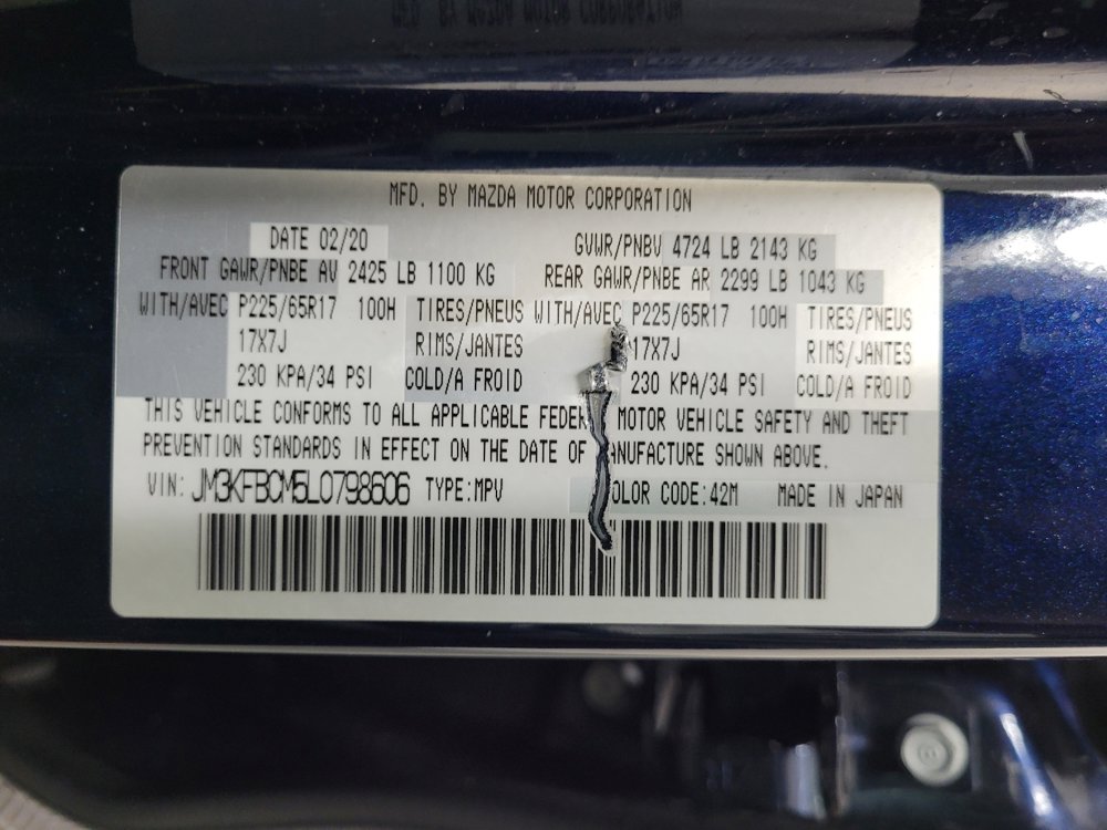 Used 2020 MAZDA CX-5 Touring image 33