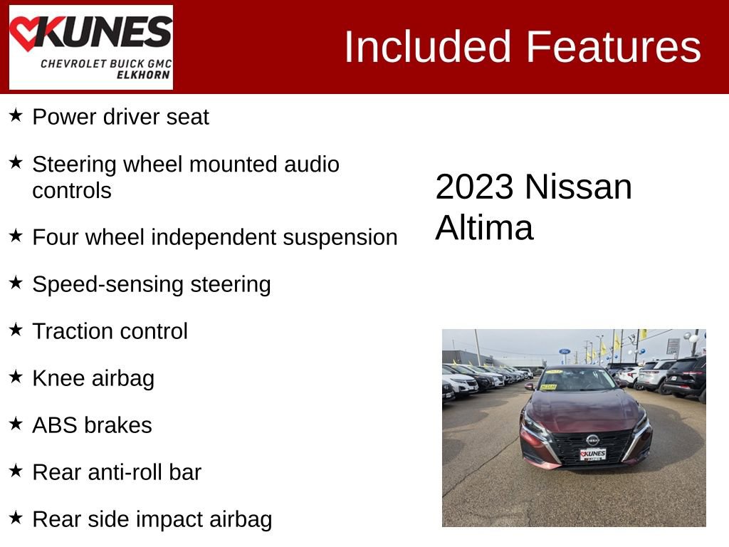 Used 2023 Nissan Altima 2.5 SV image 3