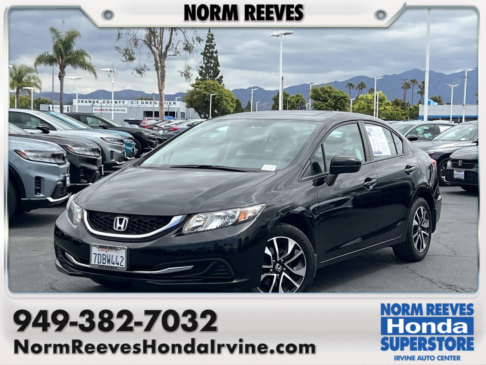 Used 2014 Honda Civic EX image 1