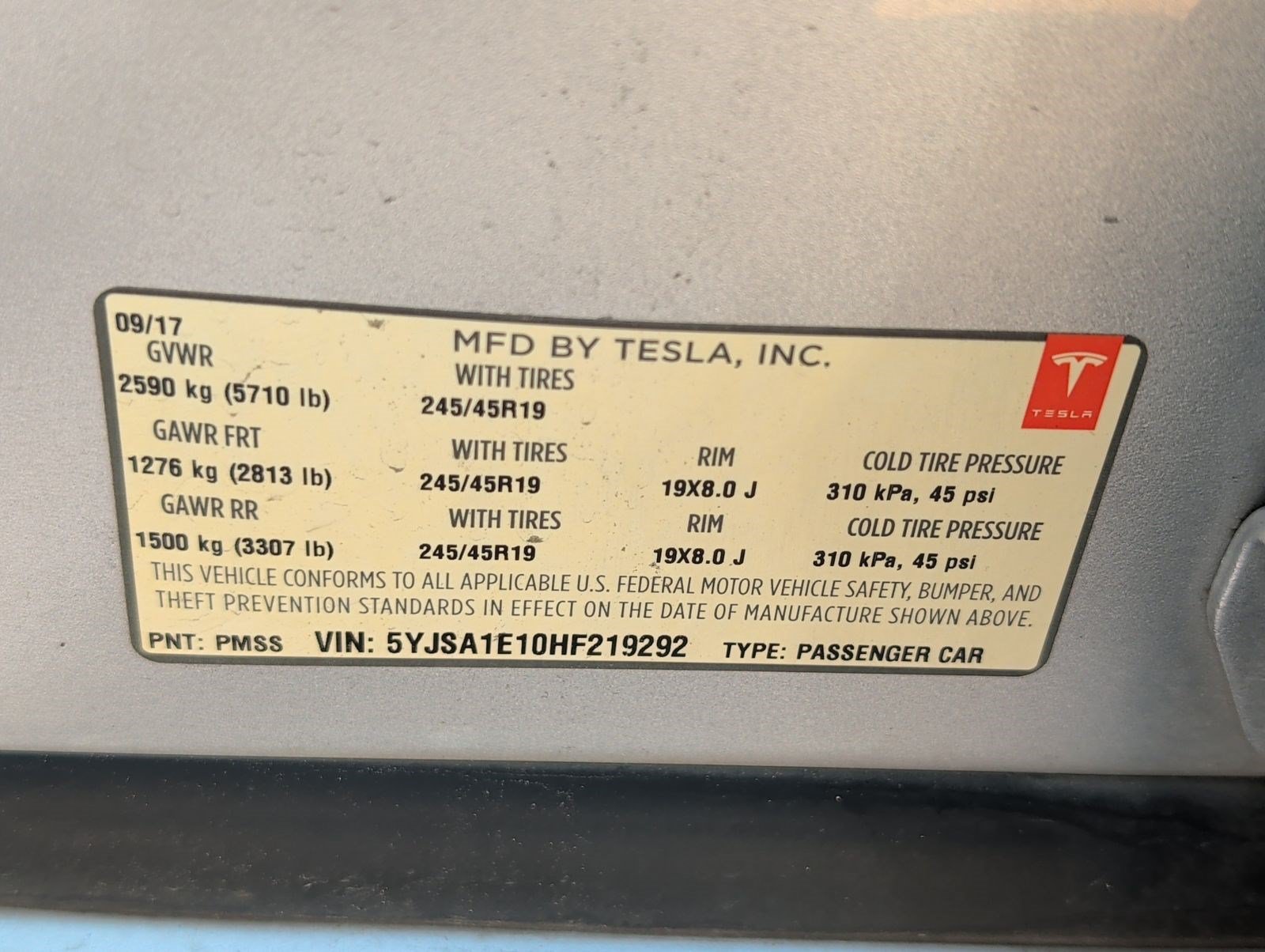 Used 2017 Tesla Model S 75 RWD image 29