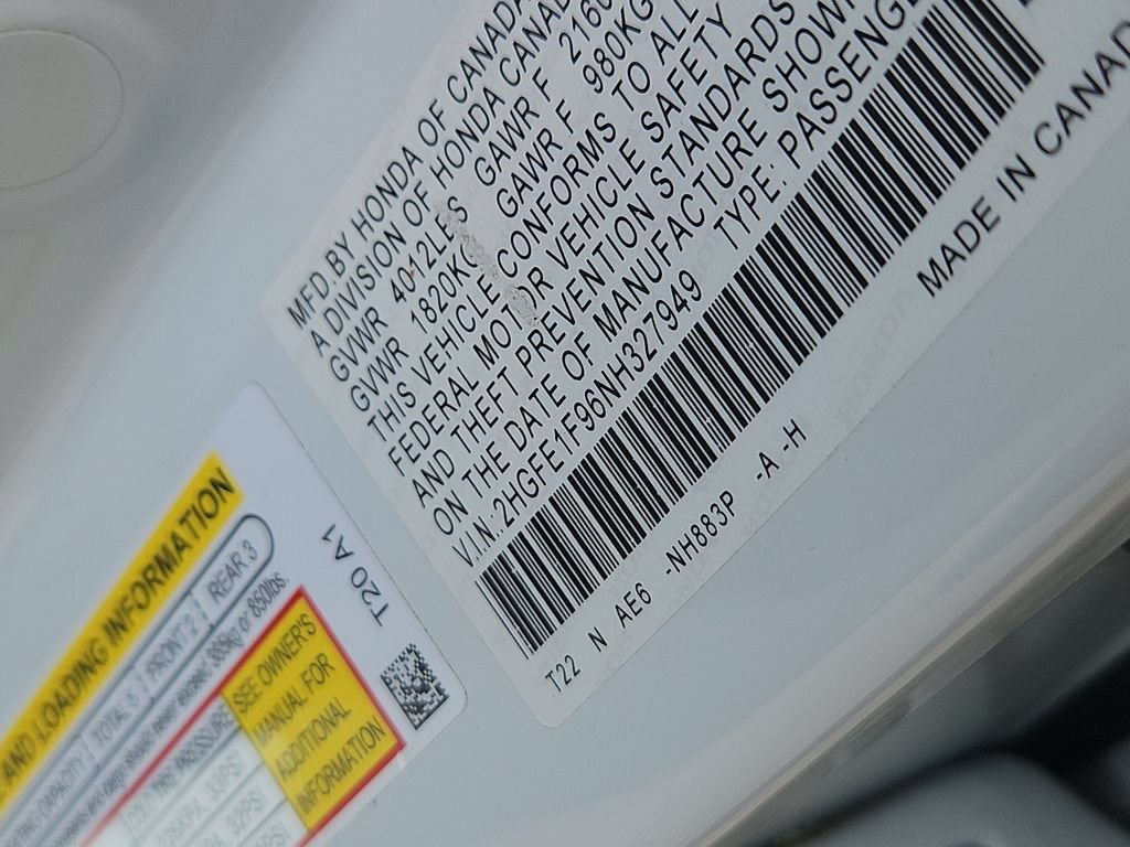 Certified 2022 Honda Civic Touring image 13