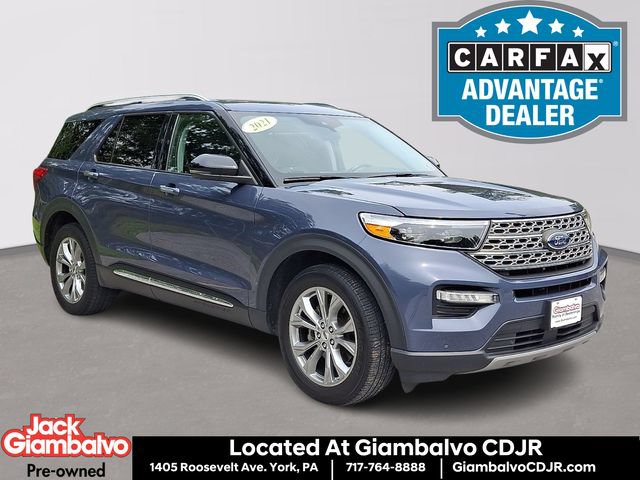 Used 2021 Ford Explorer Limited w/ Equipment Group 301A