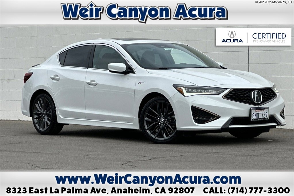 Used 2020 Acura ILX w/ Premium & A-SPEC Package