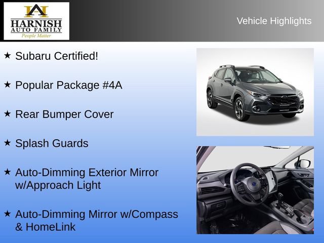 Certified 2024 Subaru Crosstrek 2.5i Limited w/ Popular Package #4A AWD/4WD image 8