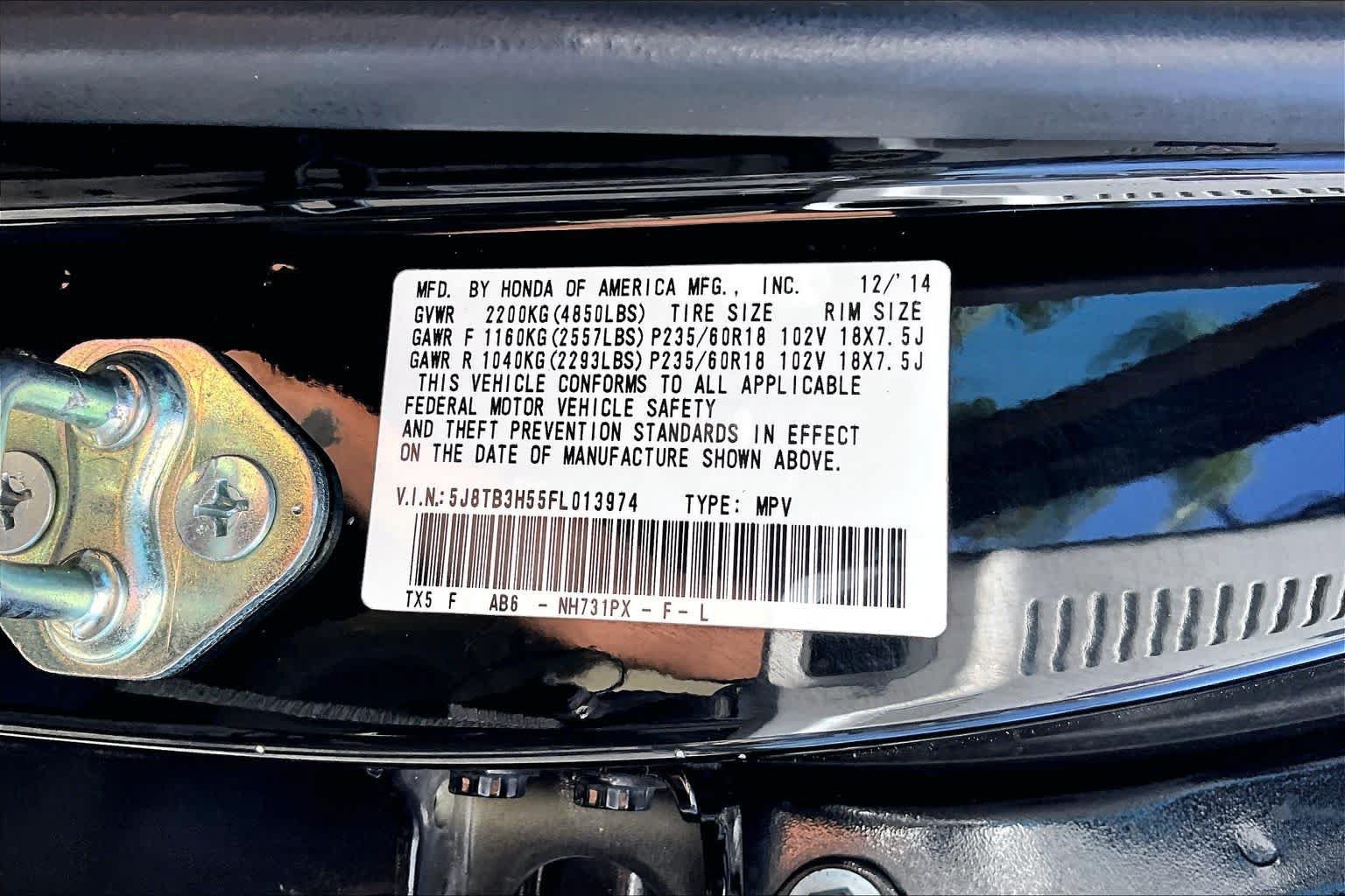 Used 2015 Acura RDX w/ Technology Package FWD image 35
