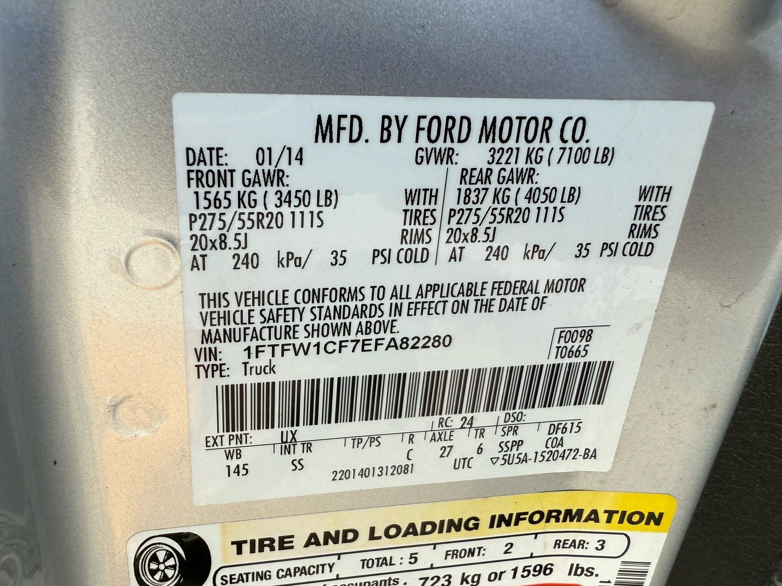 Used 2014 Ford F150 STX w/ Equipment Group 201A Mid image 22