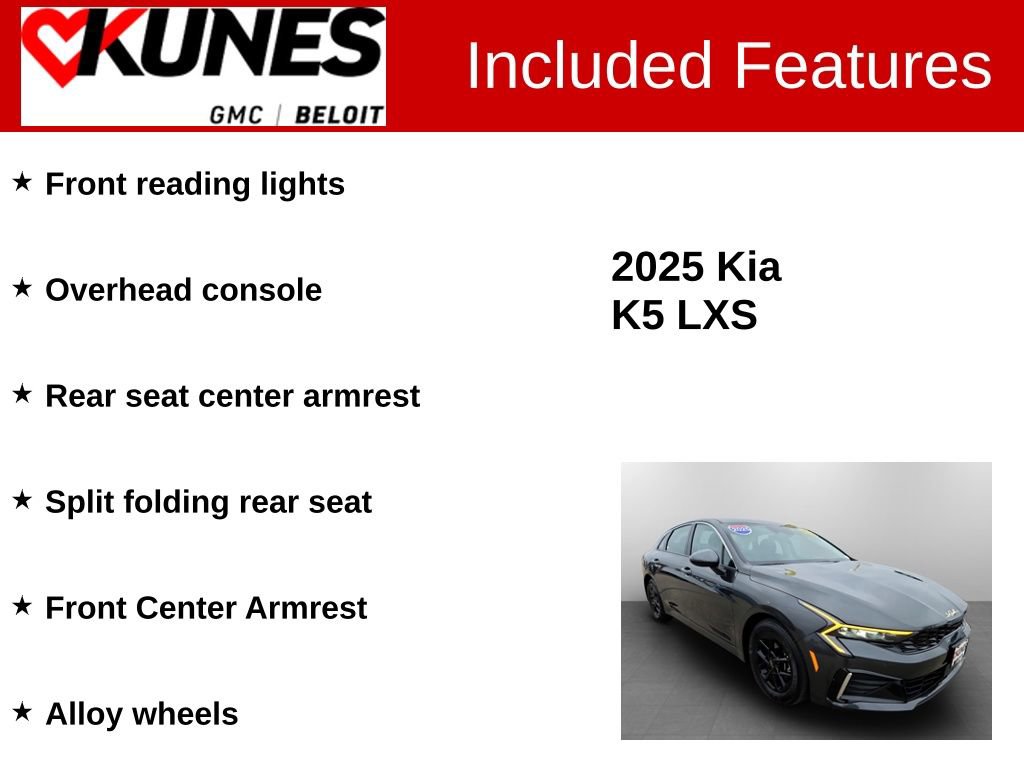Used 2025 Kia K5 LXS image 3