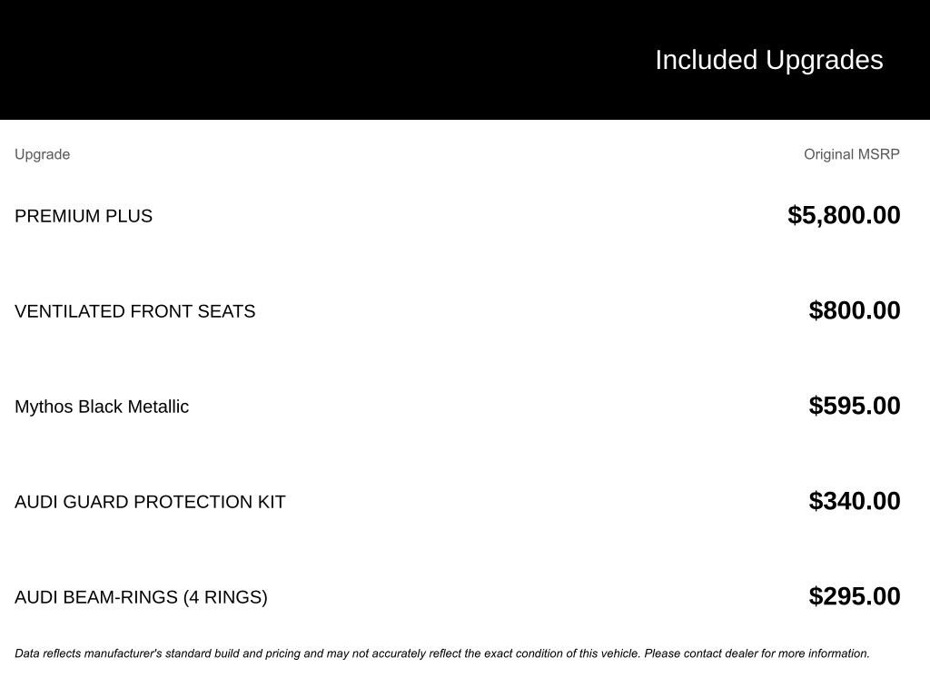 New 2025 Audi A5 2.0T Premium Plus w/ Premium Plus image 4