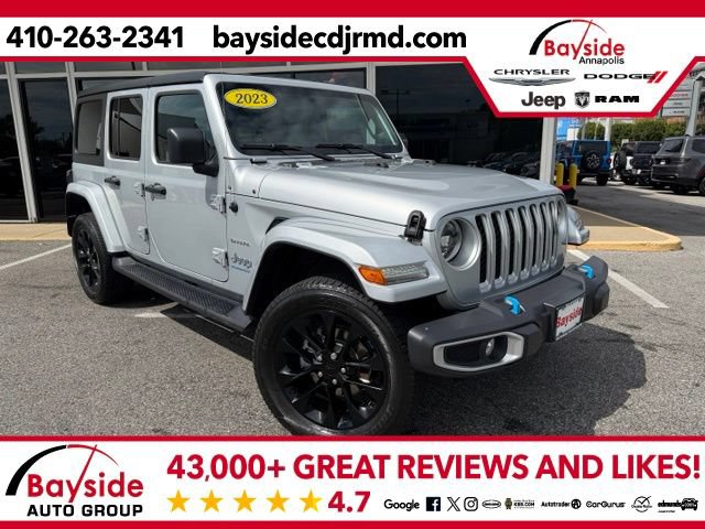 Used 2023 Jeep Wrangler Unlimited Sahara w/ Cold Weather Group AWD/4WD image 1
