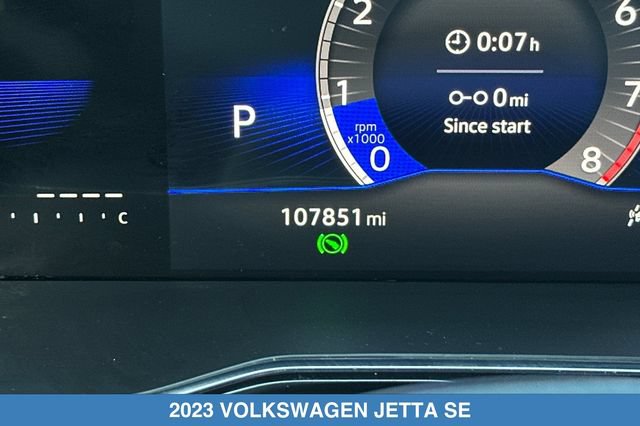 Used 2023 Volkswagen Jetta SE w/ Panoramic Sunroof Package FWD image 26