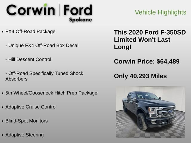 Used 2020 Ford F350 Limited image 6