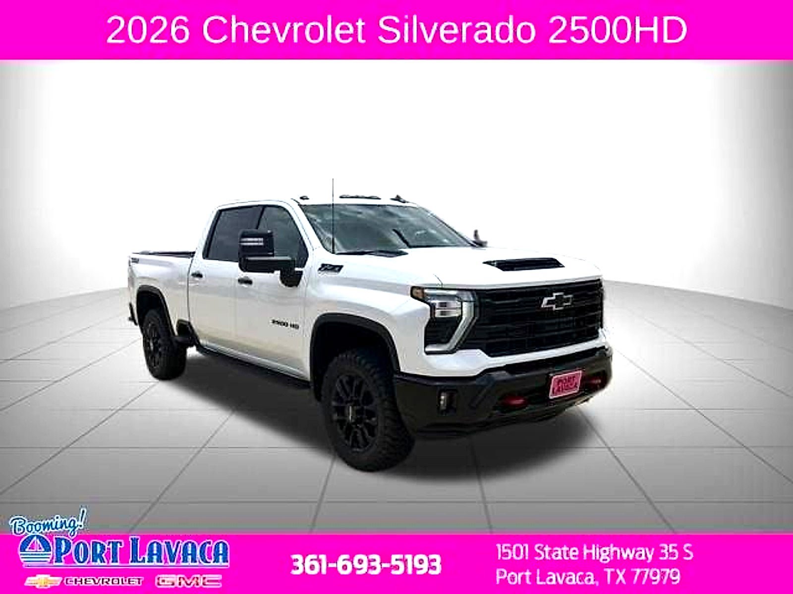 New 2026 Chevrolet Silverado 2500 LT w/ Trail Boss Package