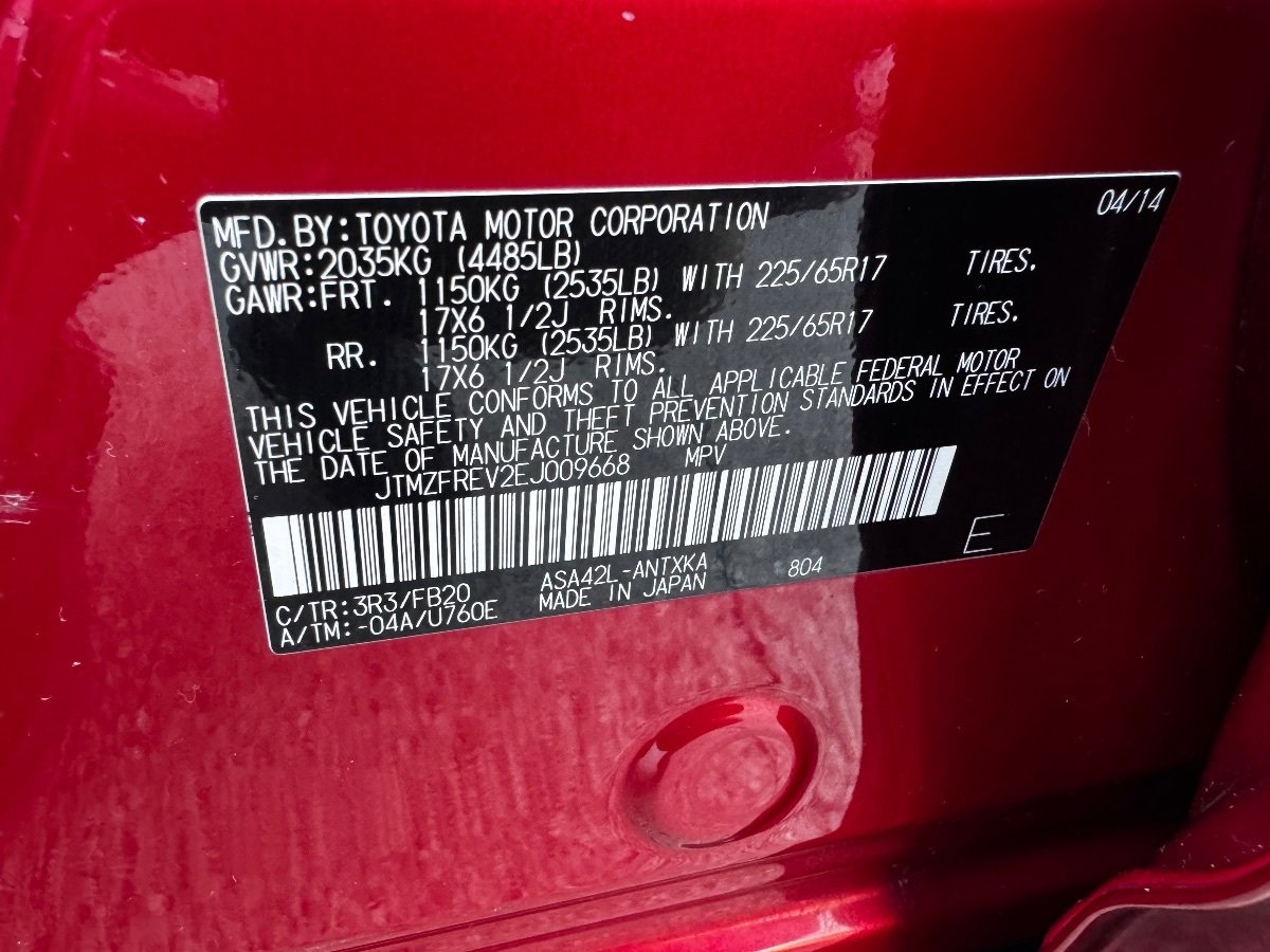 Used 2014 Toyota RAV4 LE FWD image 28
