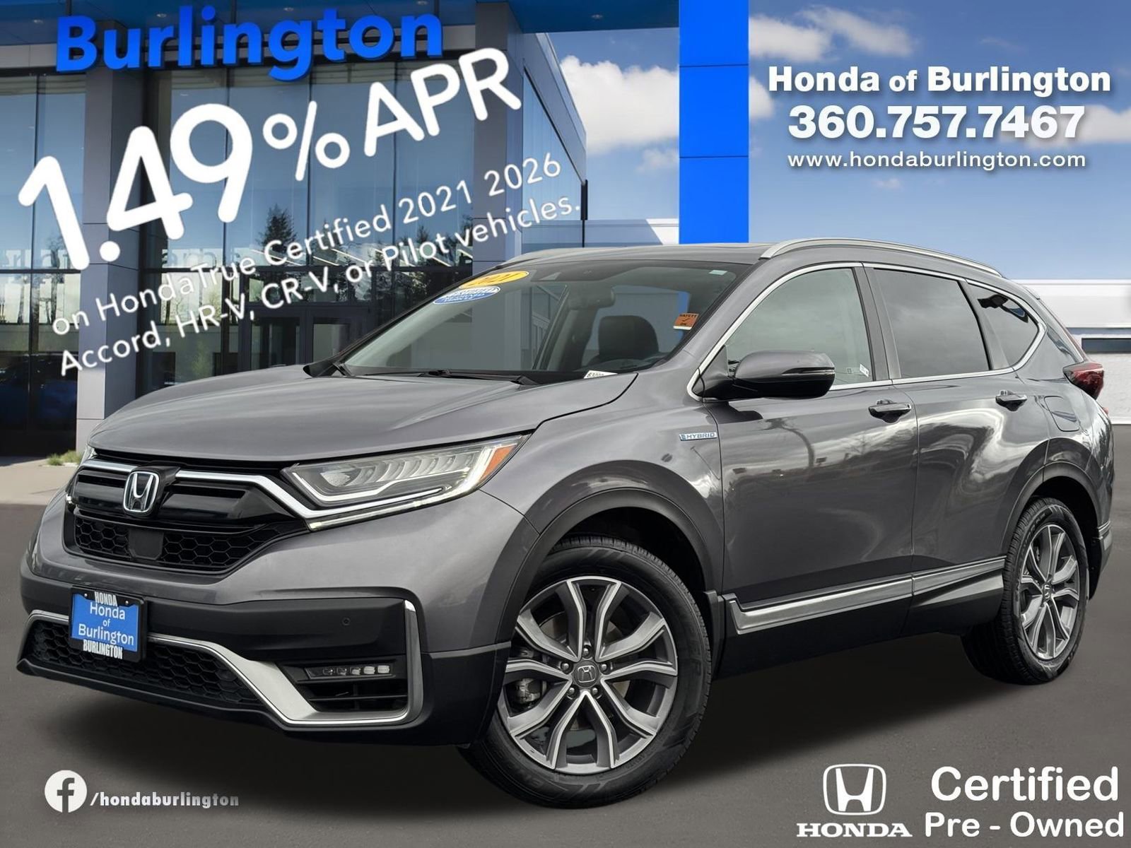 Used 2021 Honda CR-V Touring