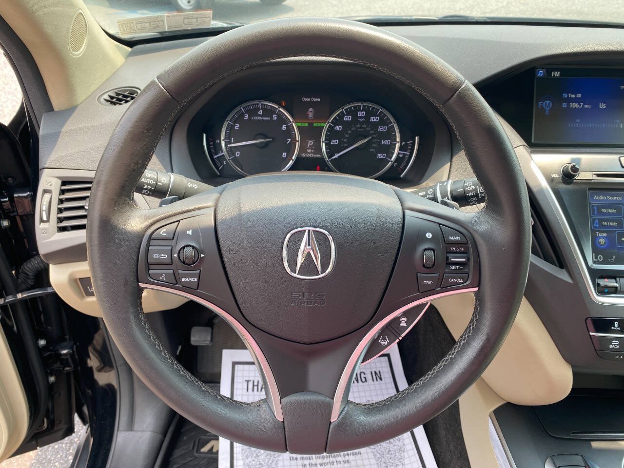 Used 2016 Acura MDX SH-AWD image 13