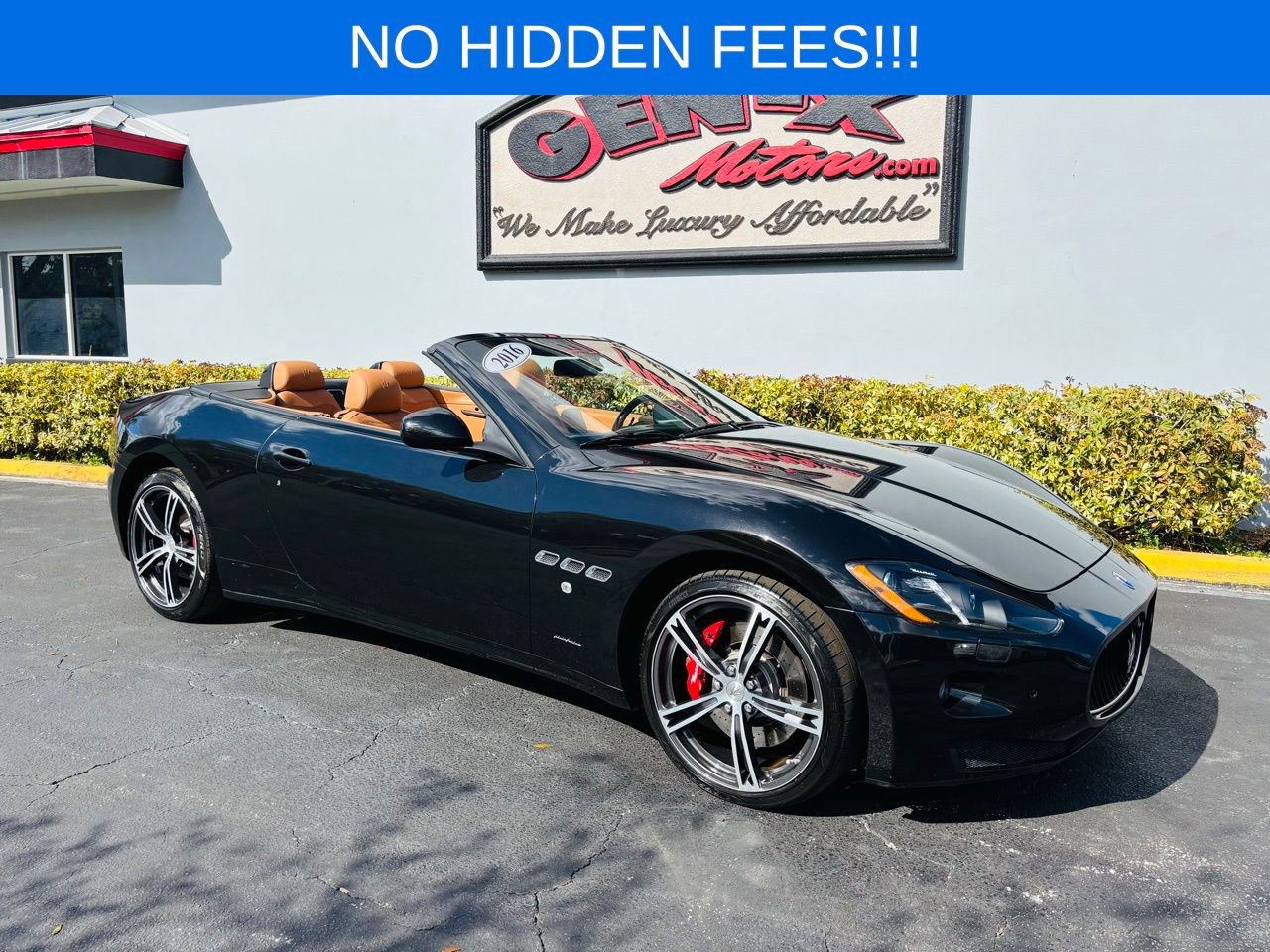 Used 2016 Maserati GranTurismo Convertible