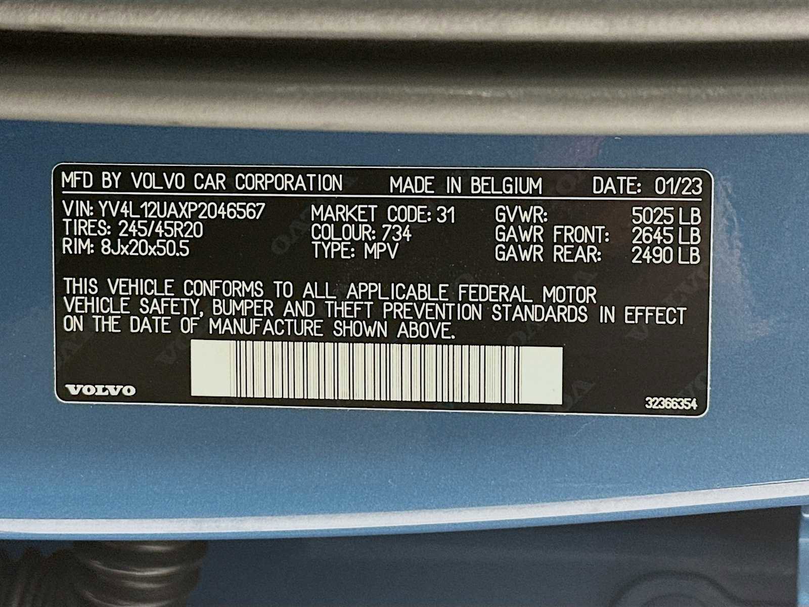 Used 2023 Volvo XC40 B5 Ultimate w/ Protection Package Premier image 31