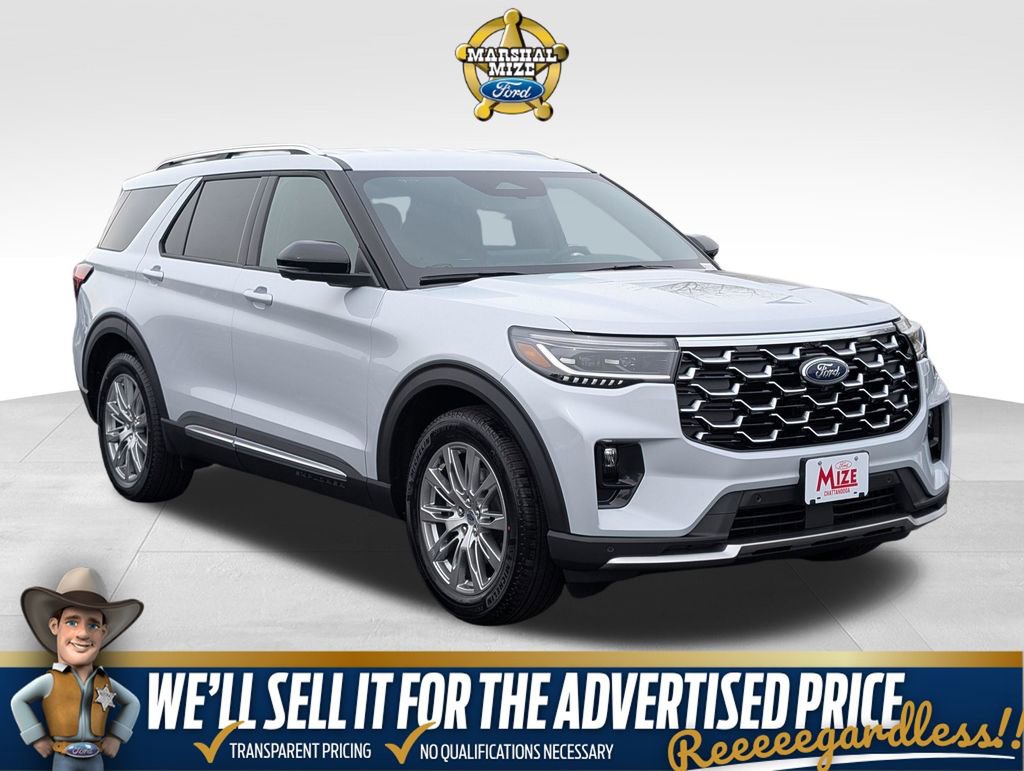 New 2026 Ford Explorer Platinum