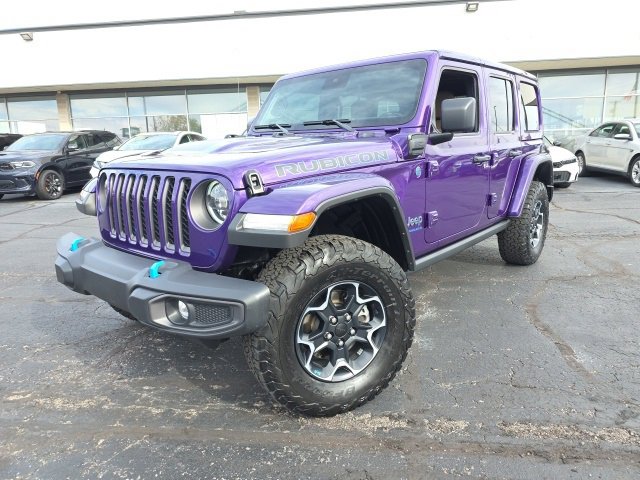 Used 2023 Jeep Wrangler Unlimited Rubicon 4xe w/ Safety Group image 2