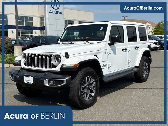 Used 2024 Jeep Wrangler Unlimited Sahara w/ Technology Group AWD/4WD image 1