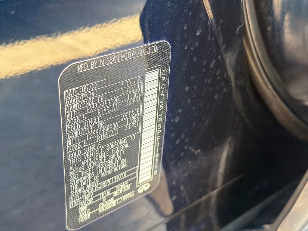 Used 2023 INFINITI QX55 Luxe w/ Cargo Package image 33