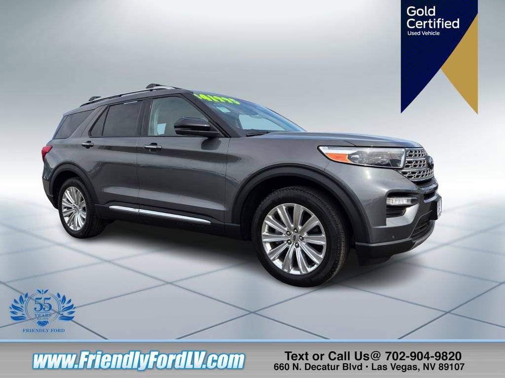 Certified 2023 Ford Explorer Limited w/ Hybrid Equipment Group 310A RWD image 1