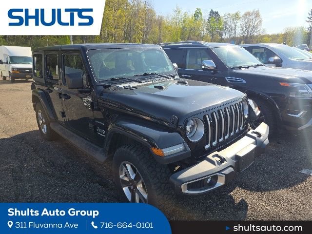 Used 2018 Jeep Wrangler Unlimited Sahara w/ LED Lighting Group AWD/4WD image 1