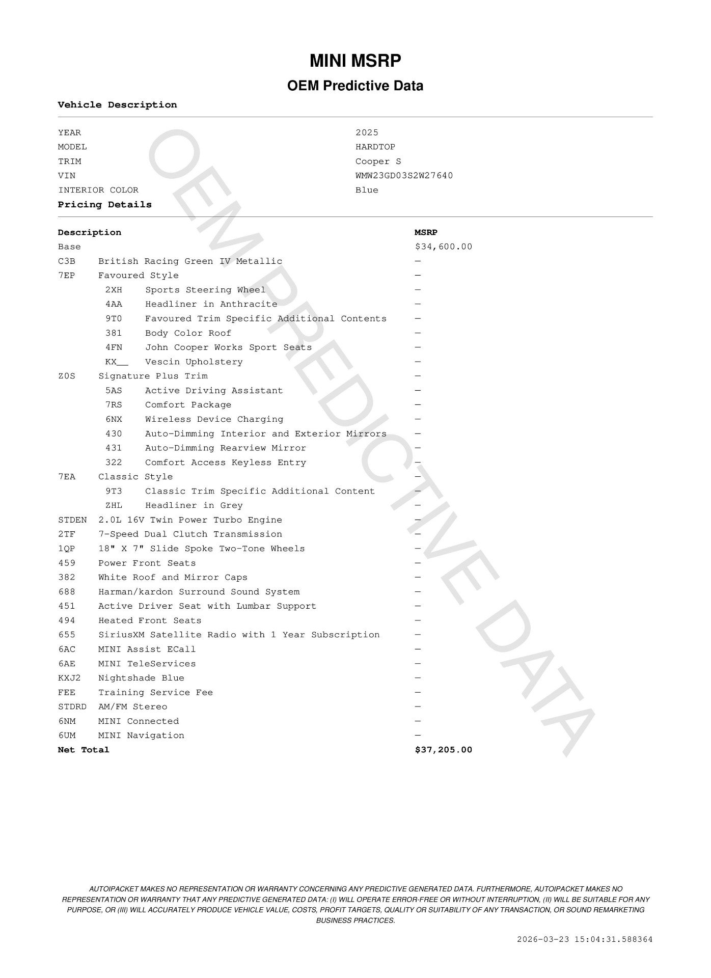 Used 2025 MINI Cooper S image 11