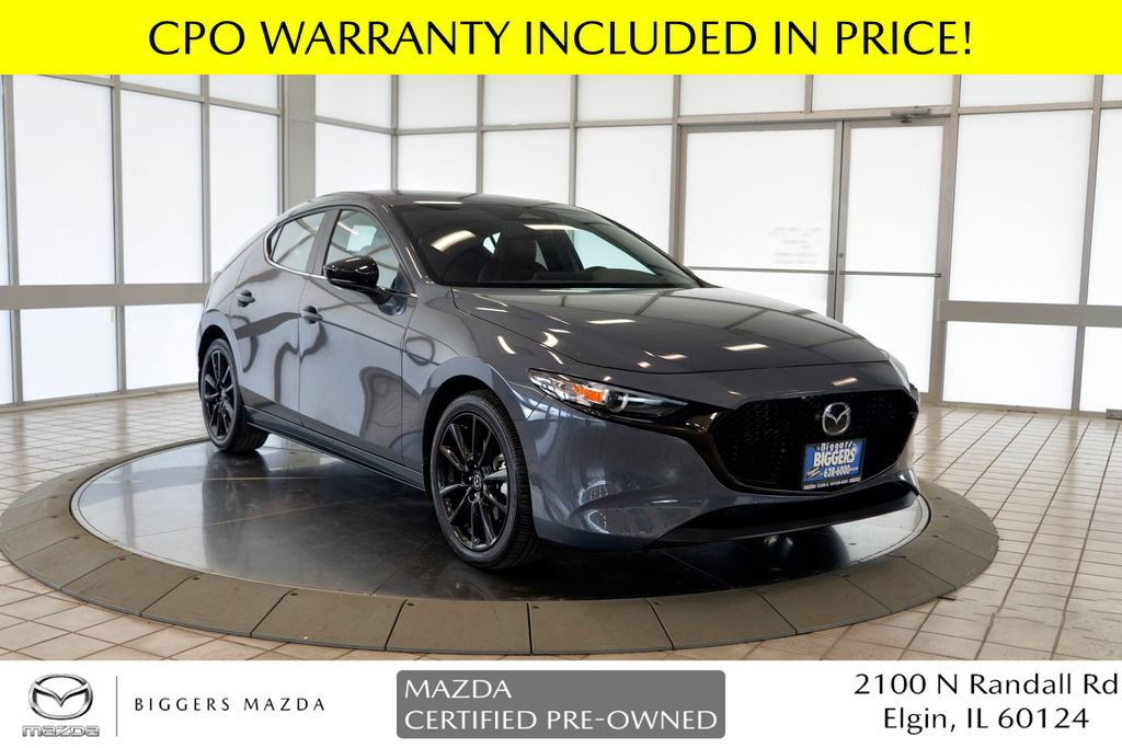 Certified 2026 MAZDA MAZDA3 Carbon AWD/4WD image 1
