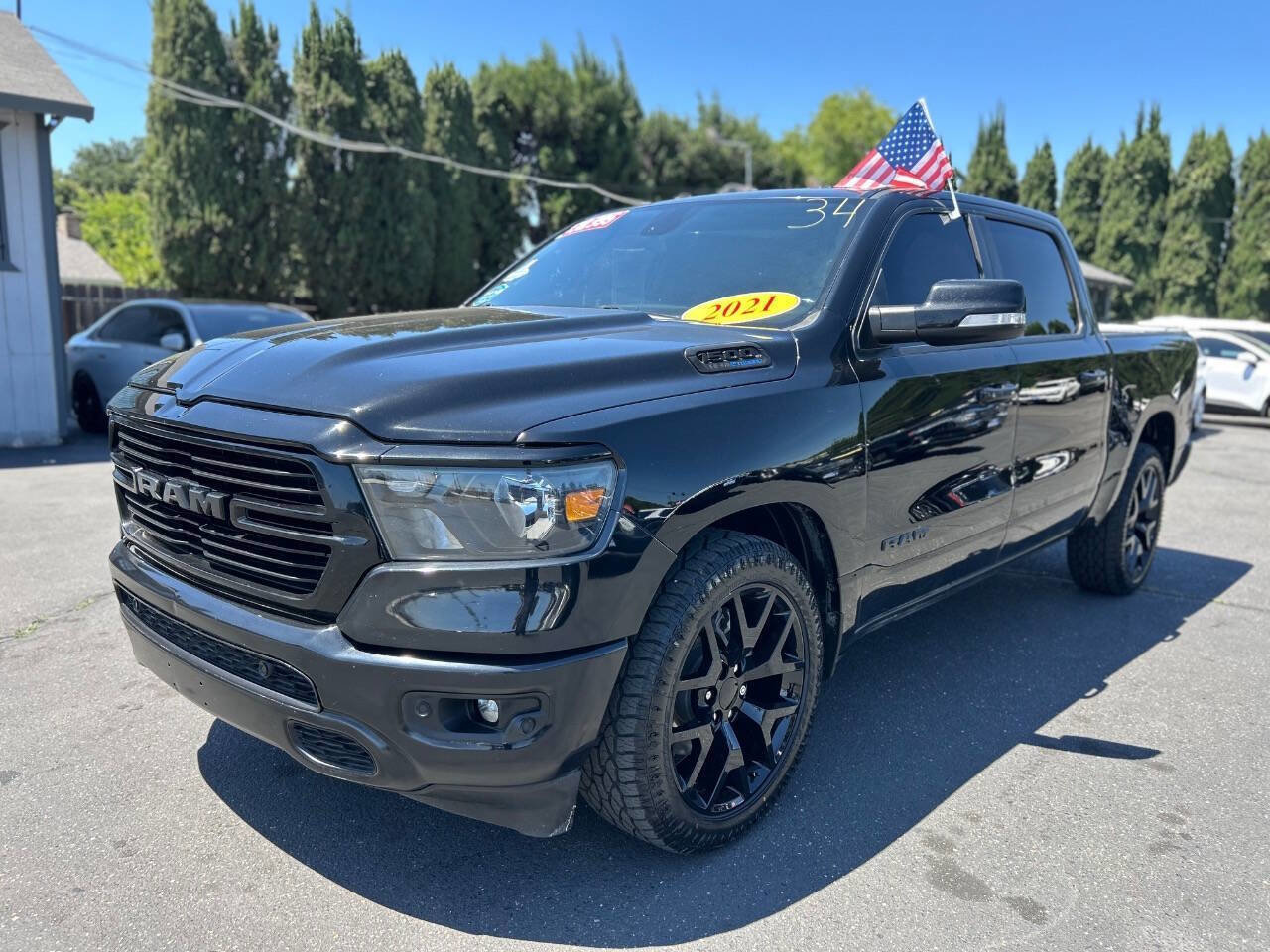 Used 2021 RAM 1500 Big Horn RWD image 3