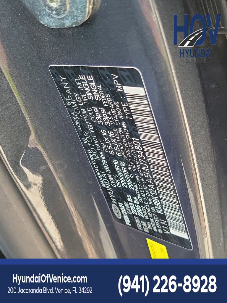 Used 2021 Hyundai Kona SE image 34