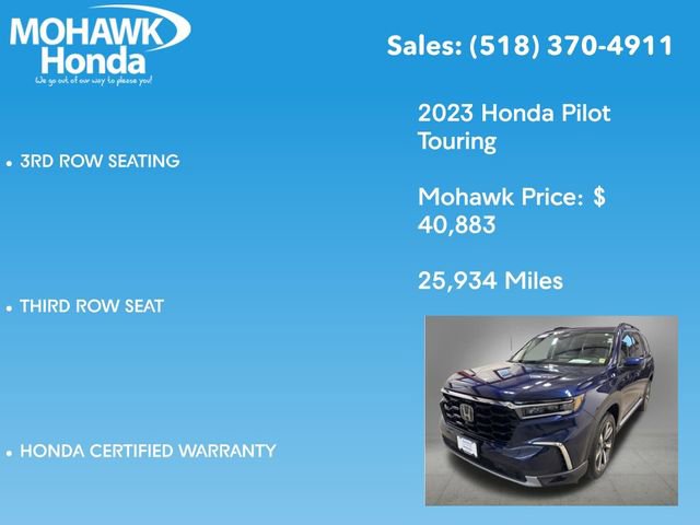 Certified 2023 Honda Pilot Touring image 23