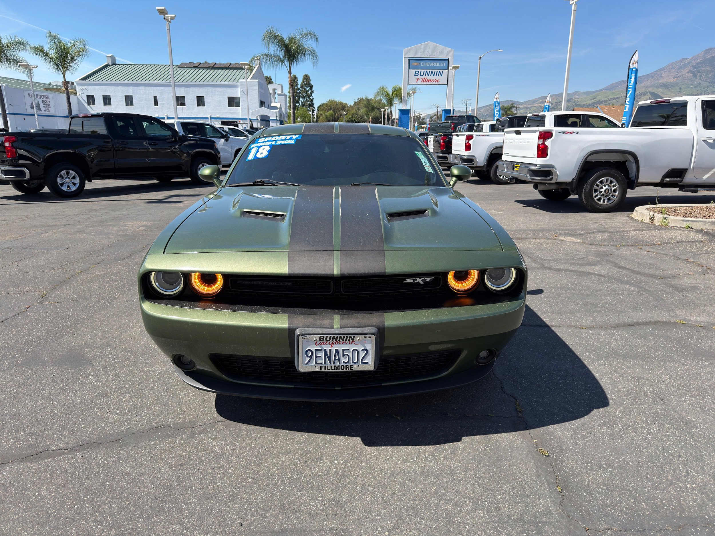Used 2018 Dodge Challenger SXT w/ Blacktop Package image 3