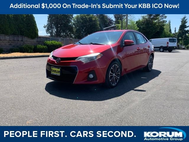 Used 2015 Toyota Corolla S FWD image 1