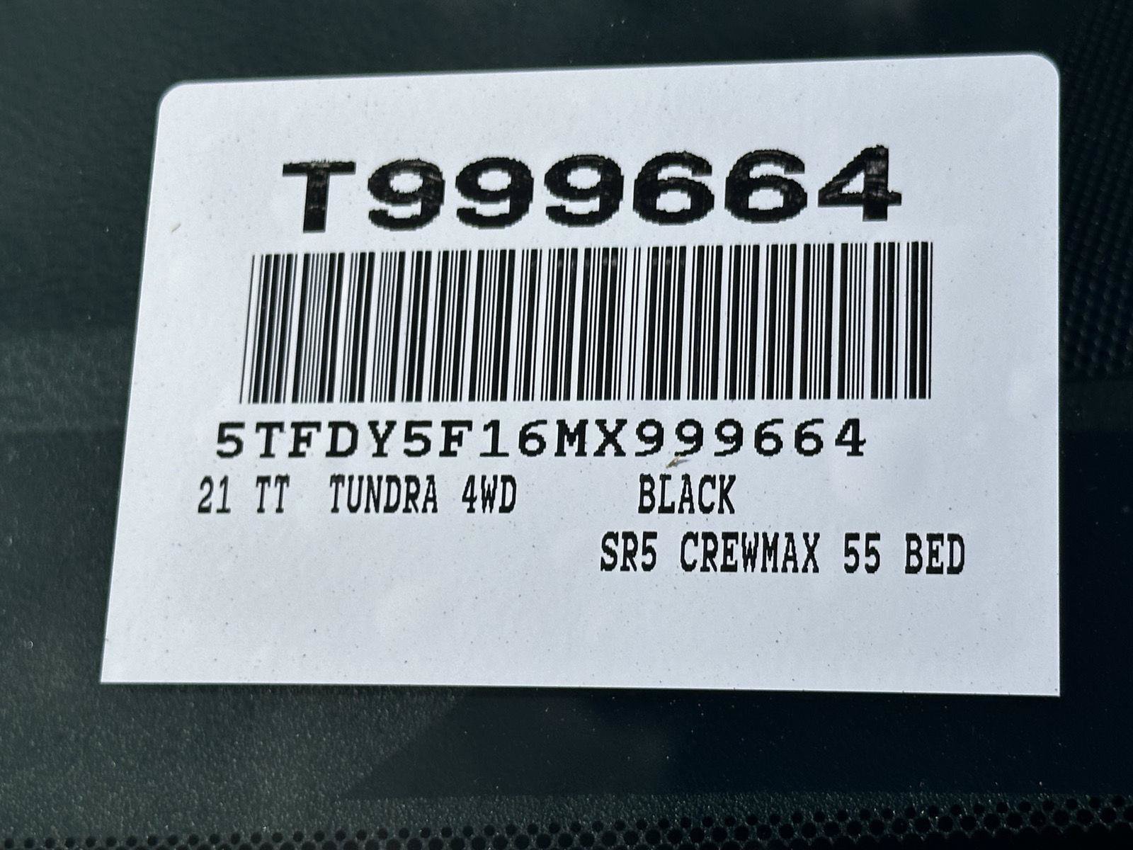 Used 2021 Toyota Tundra SR5 w/ SR5 Upgrade Package AWD/4WD image 15