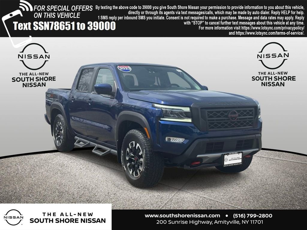 Used 2023 Nissan Frontier PRO-4X w/ Pro Convenience Package