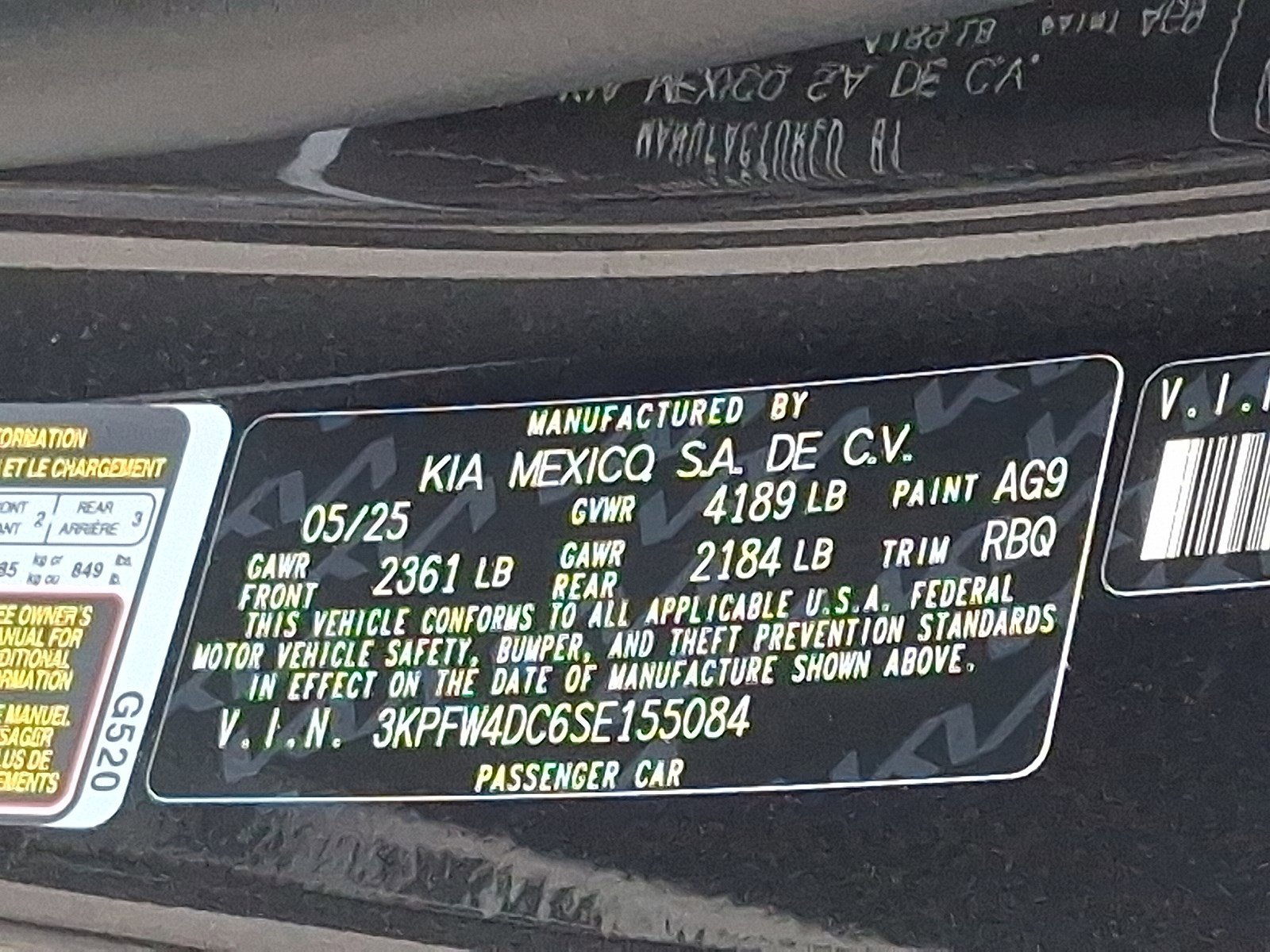 New 2026 Kia Sorento LX image 18