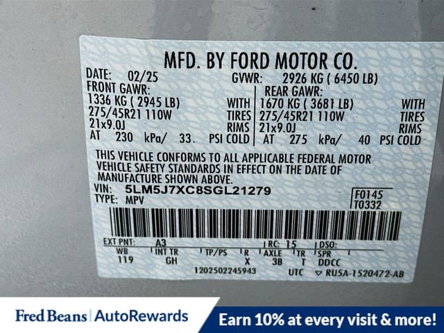 New 2025 Lincoln Aviator Reserve image 22