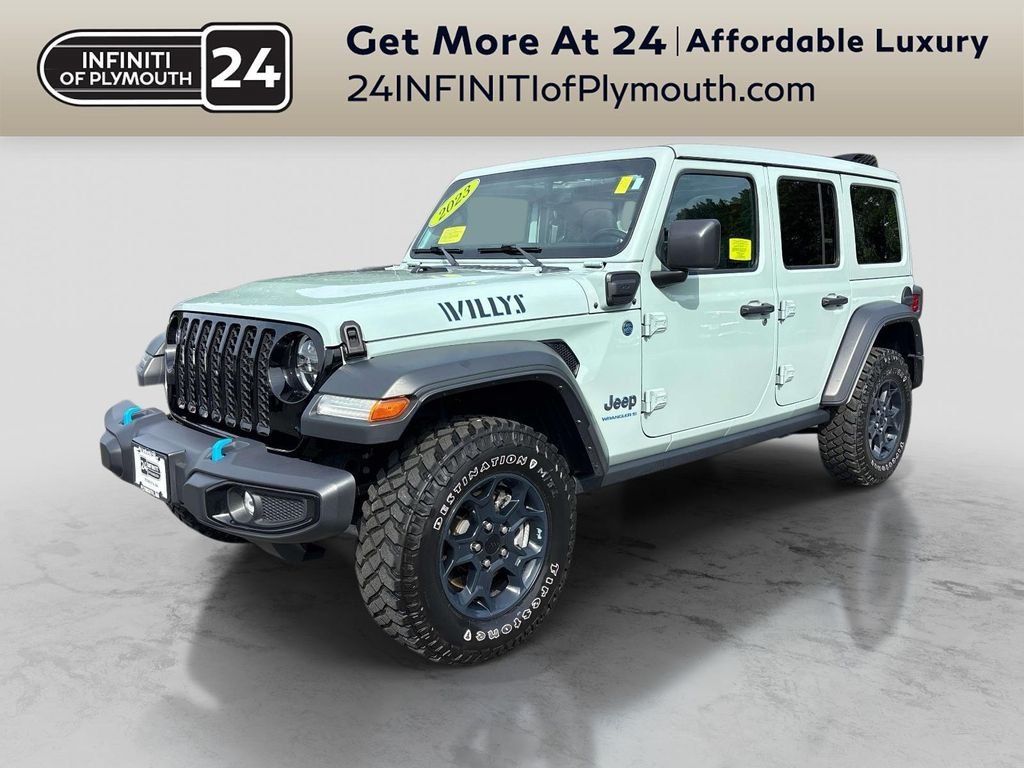 Used 2023 Jeep Wrangler Unlimited w/ Sun & Screen Package AWD/4WD image 1