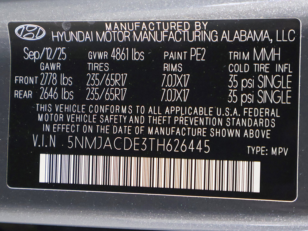 Certified 2026 Hyundai Tucson SE AWD/4WD image 38