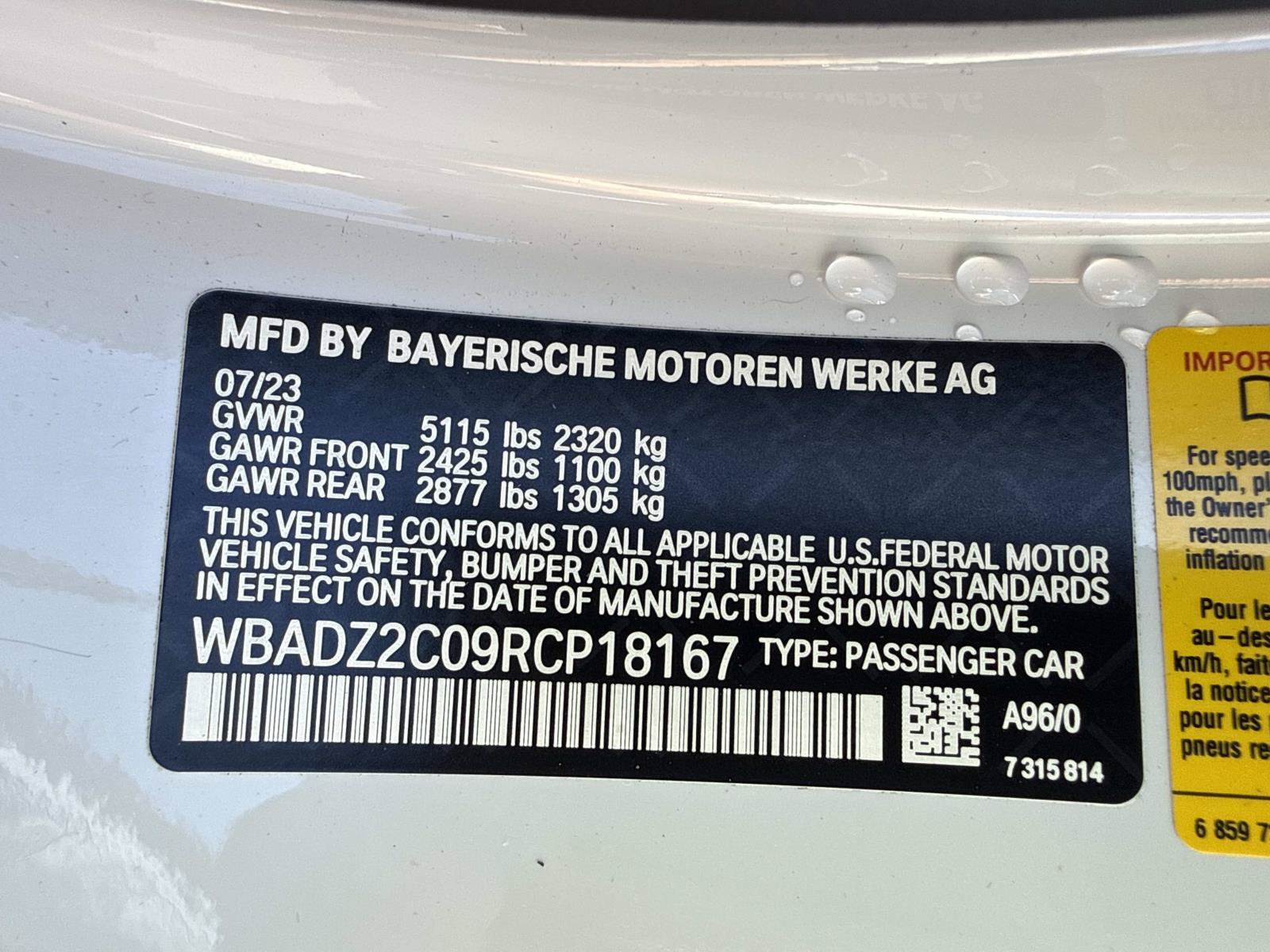 Used 2024 BMW 840i Convertible w/ Comfort Seating Package RWD image 38