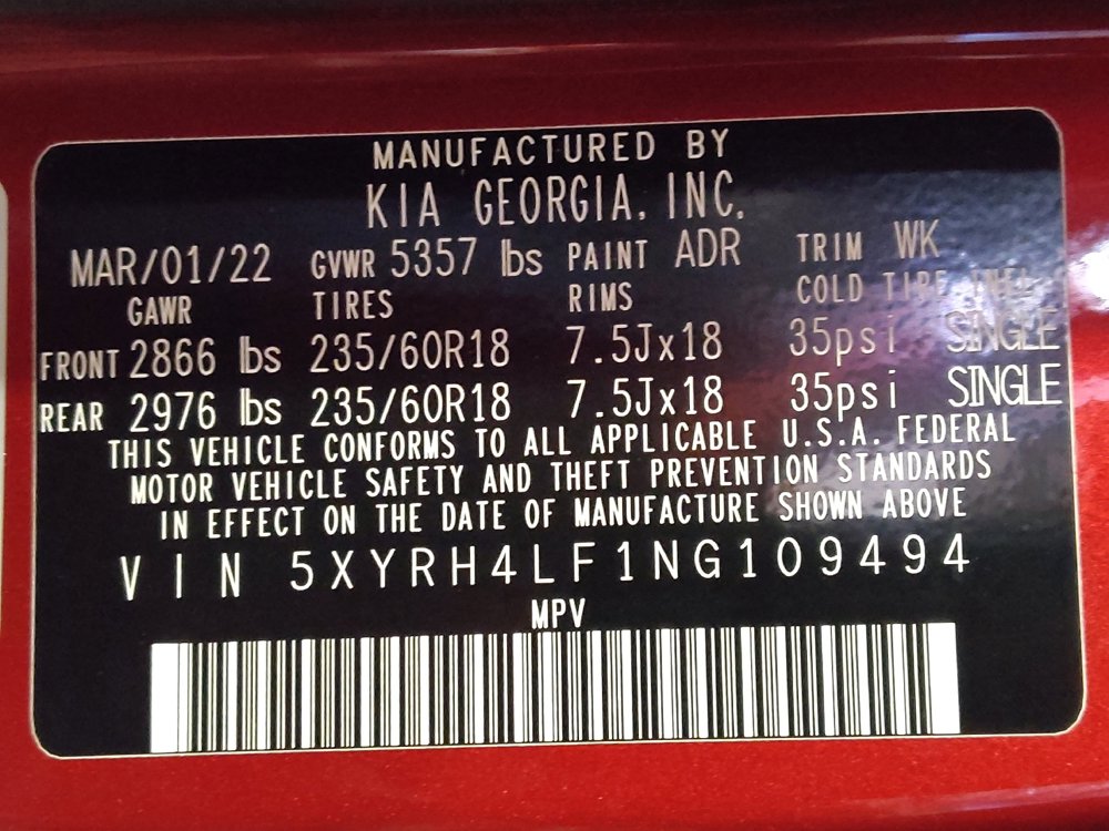 Used 2022 Kia Sorento EX image 33