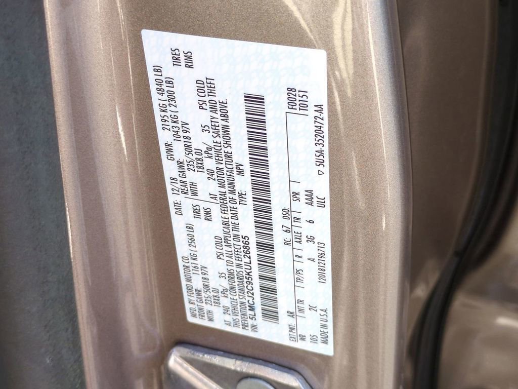 Used 2019 Lincoln MKC Select w/ Select Plus Package image 32