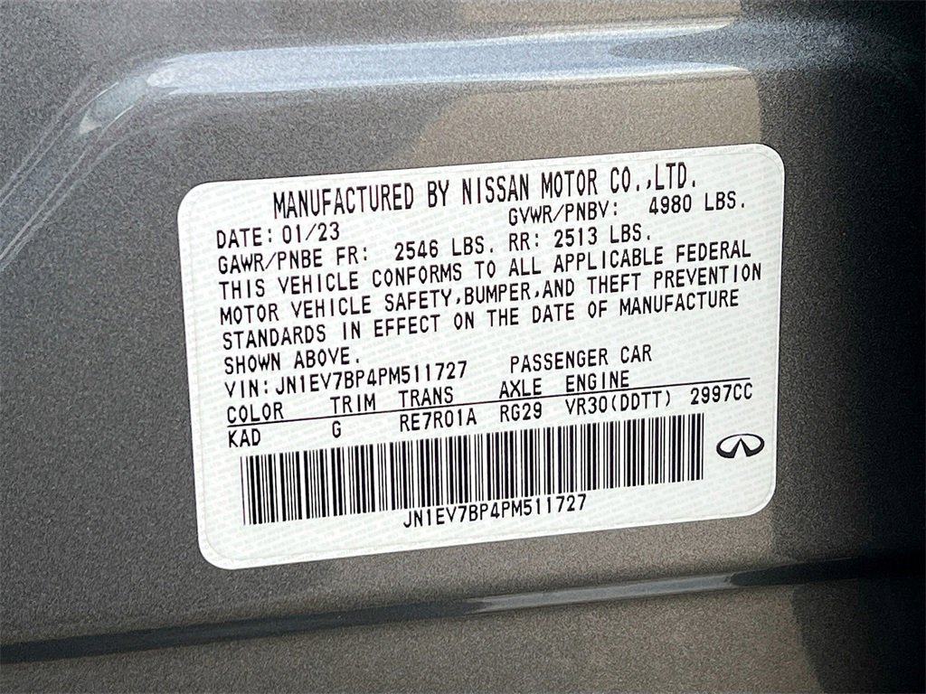 Used 2023 INFINITI Q50 Luxe image 32