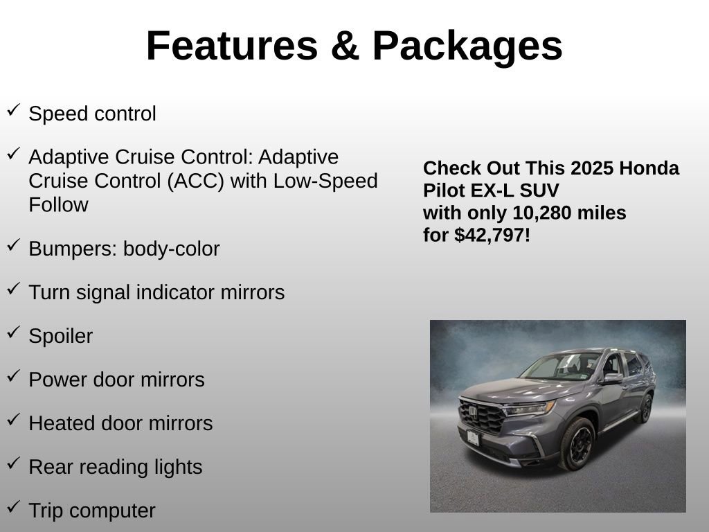 Certified 2025 Honda Pilot EX-L image 24