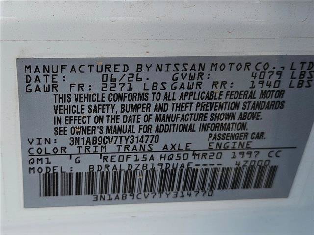 New 2026 Nissan Sentra SV w/ SV Convenience Package FWD image 17