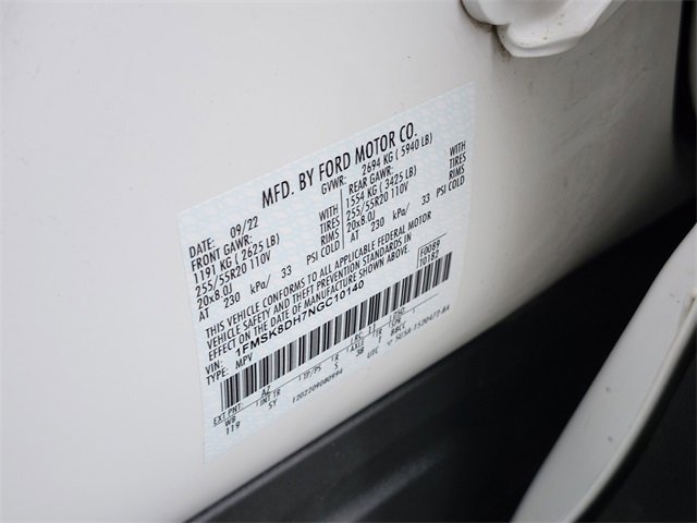 Certified 2022 Ford Explorer XLT w/ Equipment Group 202A image 36